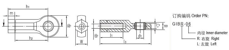 GIB桿端關(guān)節(jié)軸承 GIB桿端關(guān)節(jié)軸承